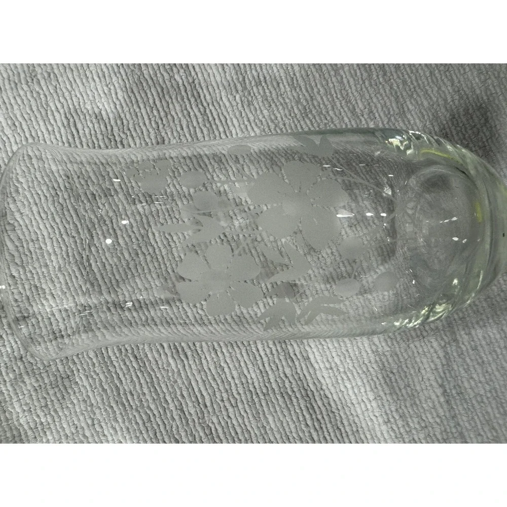 Vintage Etched Irish Coffee Glasses (4)